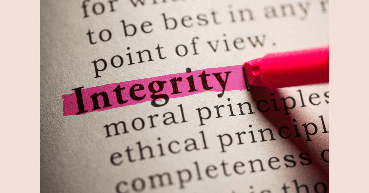 EmPOWERment Hub September Entry: Standards of Integrity