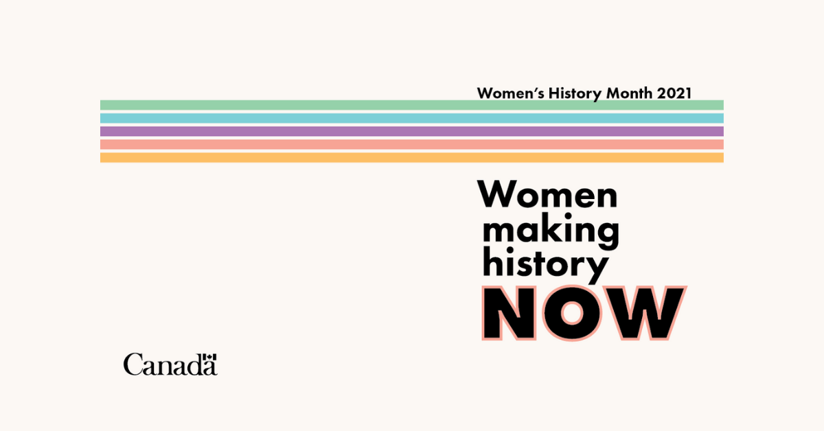 October is Women’s History Month!